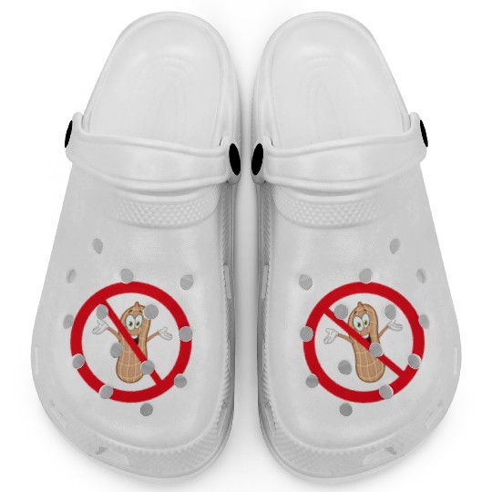 No Peanuts Allowed Clogs