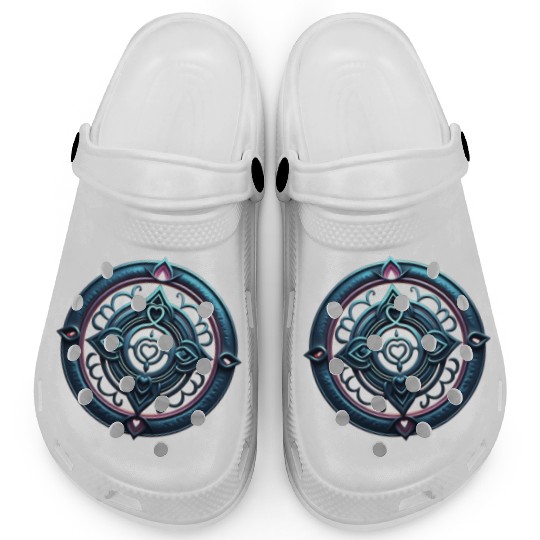 Sacred Heart Mandala Clogs