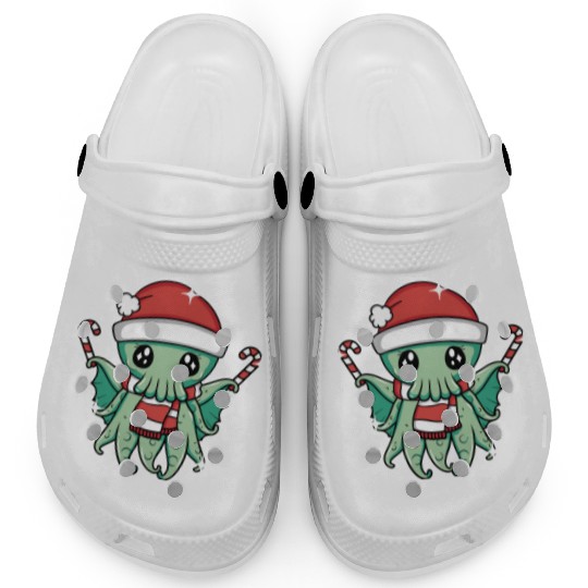 Christmas Cthulhu Clogs
