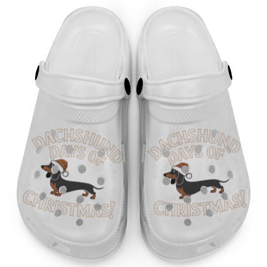 Dachshund days of Christmas! Clogs