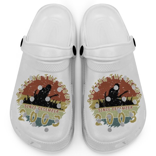 21st birthday Rocking this planet GIT 12/2003 Clogs