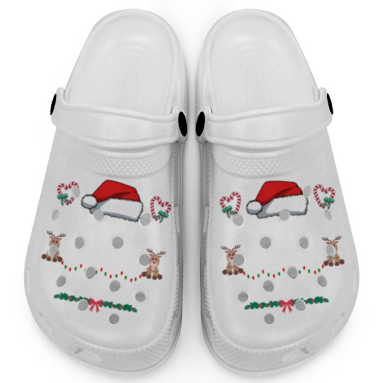 Most Likely To Pet The Reindeer Christmas Matching Clogs
