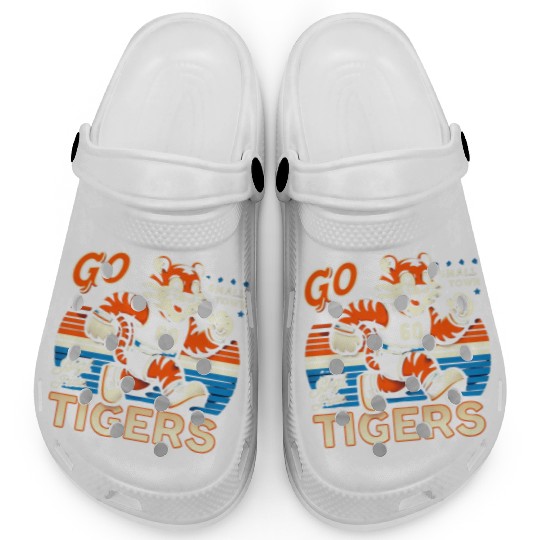 Small Town, Big Pride: Go Tigers! Clogs