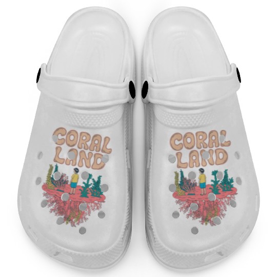 Rainbow Coral Land Clogs