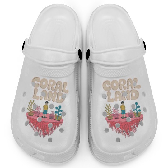 Rainbow Coral Land Clogs