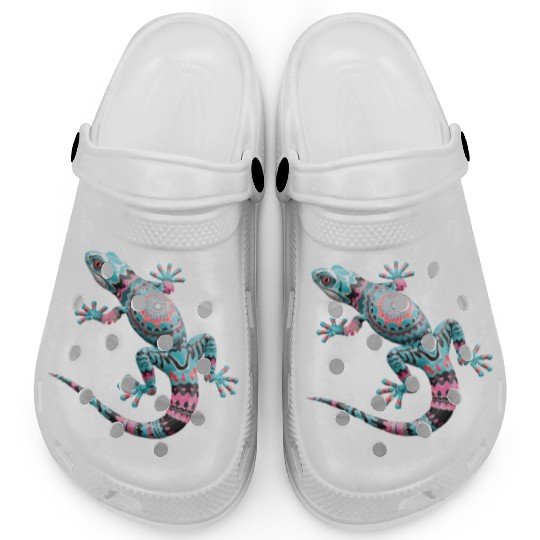 Cute Chameleon for Lizard Pet Lover Clogs
