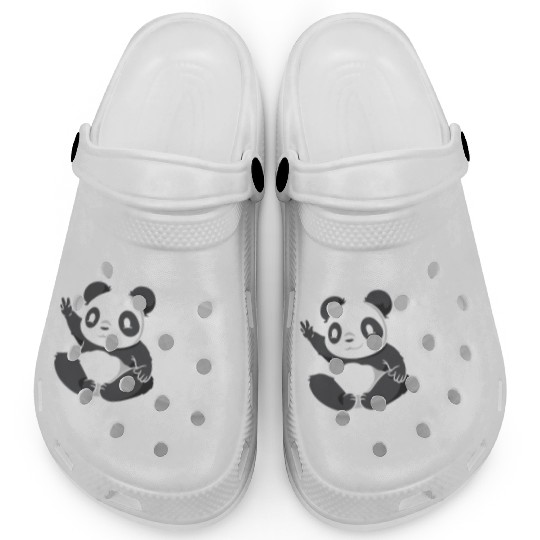 Save The Clumsy Bears Panda Bear Friend Lover Clogs