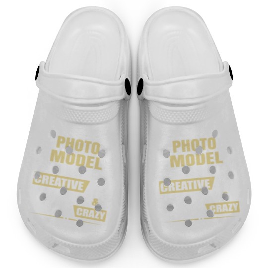 Photo Model Creative Cool And Crazy Clogs