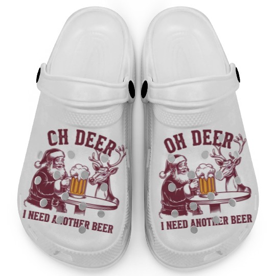 Cute Christmas, Christmas Animals Clogs