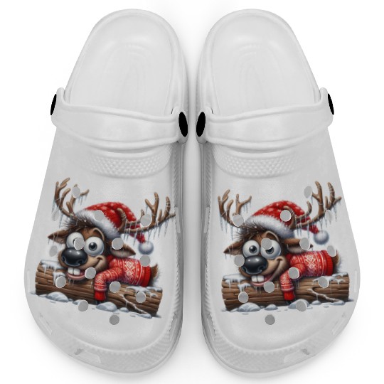 Christmas Merry Christmas For Gift Reindeer Clogs