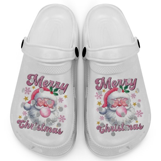 Merry Christmas, Christmas Vingtage, Preppy Santa Clogs