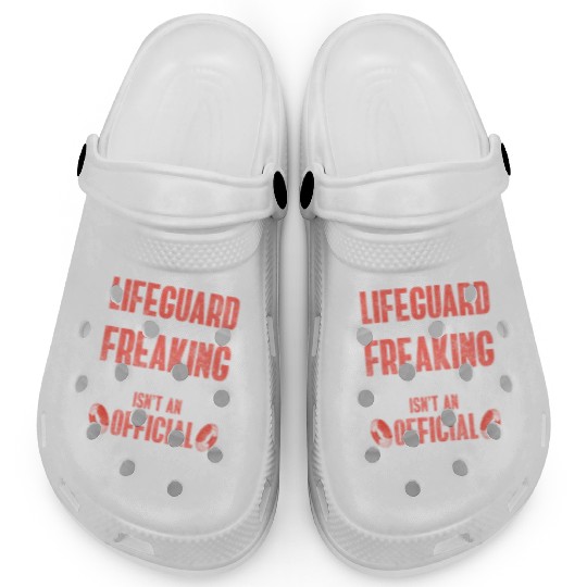 Lifeguards Swimming Pool Lifebuoy Swimming Trunks Clogs