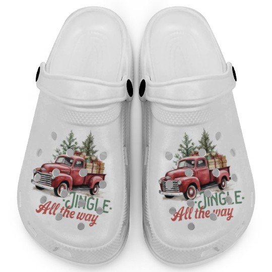 Merry Christmas, Christmas Vintage Clogs
