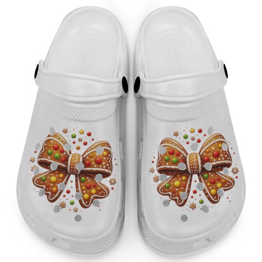 Gingerbread Coquette, Christmas Retro Clogs