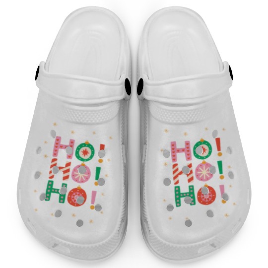 Ho ho ho Christmas Clogs