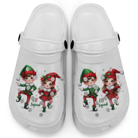 Merry Christmas, Christmas Retro Clogs