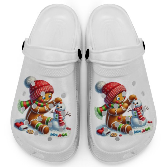 Gingerbread Christmas, Merry Christmas Clogs