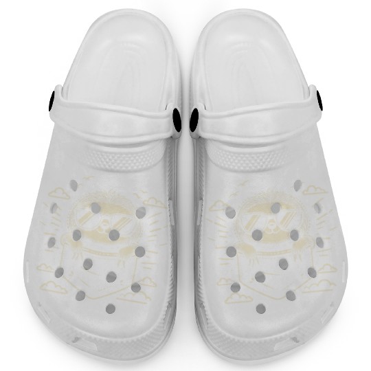 Minimalist Cute Pocket Sloth Vocation Vibe Clogs