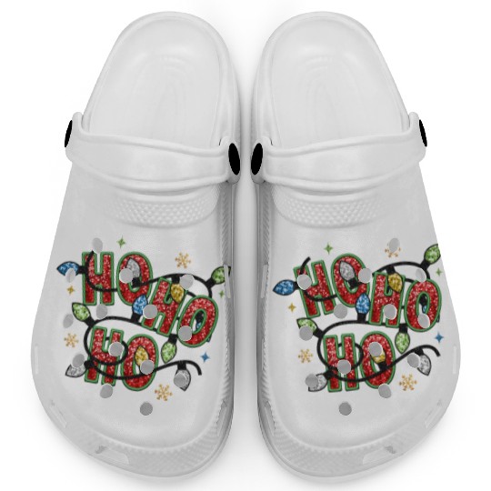 Ho Ho Ho Christmas, Merry Christmas Clogs