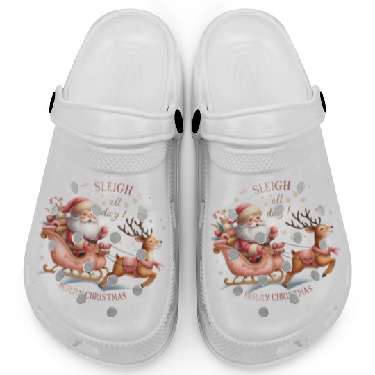Sleigh All Day, Merry Christmas Clogs