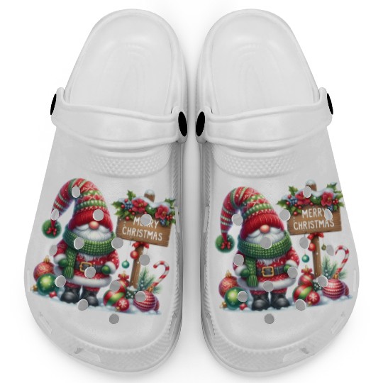 Gnome Christmas, Merry Christmas Clogs