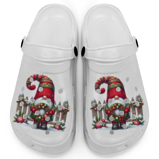 Gnome Christmas, Merry Christmas Clogs