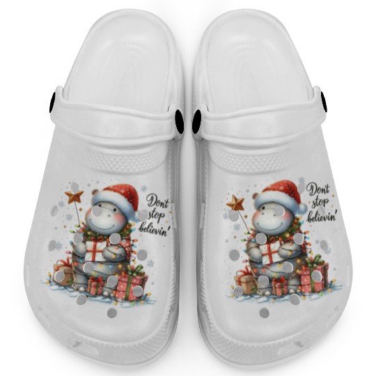 Don t Stop Believin, Merry Christmas Clogs