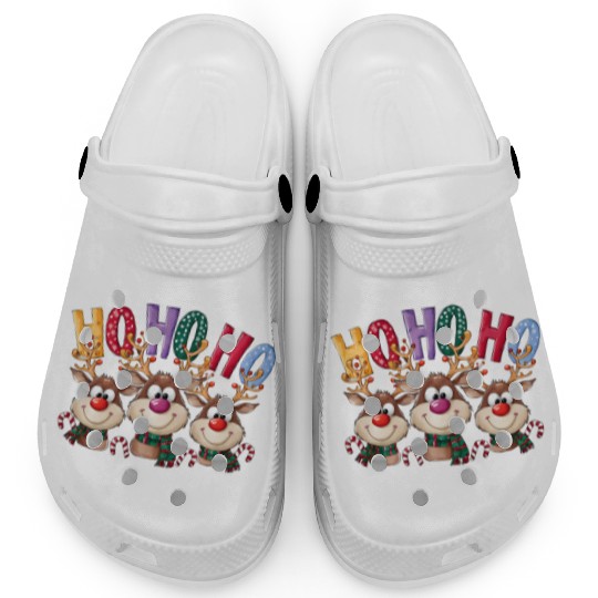 Ho Ho Ho Deer Clogs