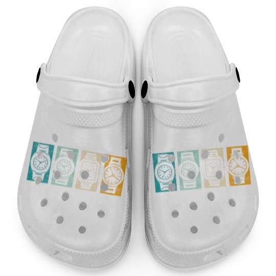 Watch Collector Watchmaker Time Old School Clogs