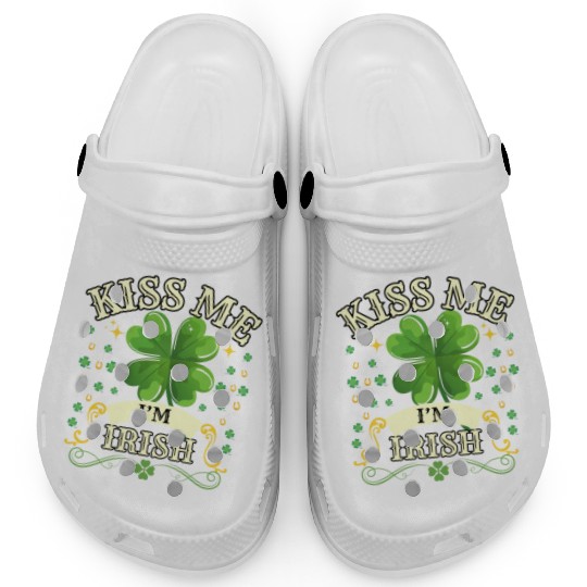 Kiss Me Im Irish Clogs
