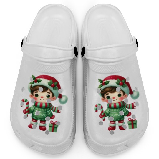 Merry Christmas, Christmas Vintage Clogs