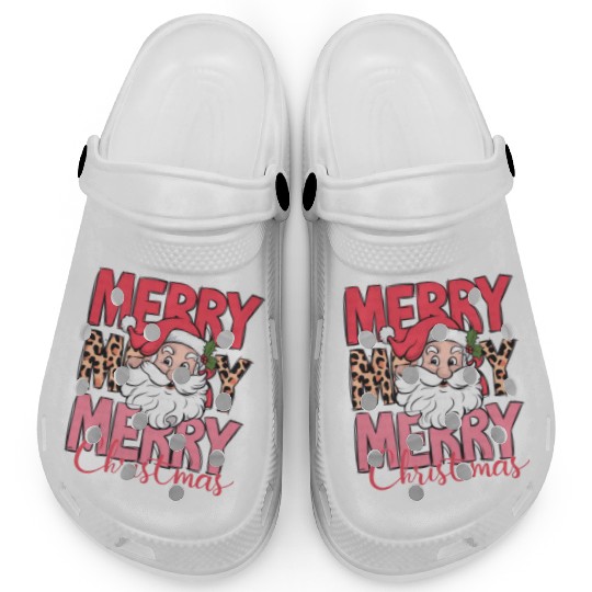 Merry Christmas, Christmas Retro Clogs