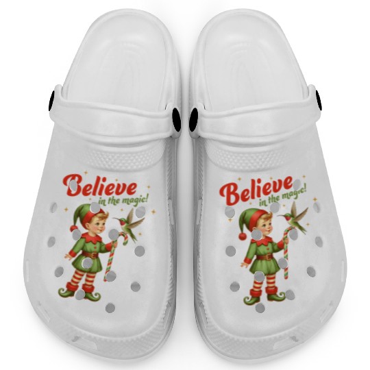 Believe Christmas, Christmas Retro Clogs