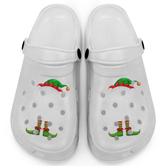 I'm The Barista Elf Clogs Matching Family