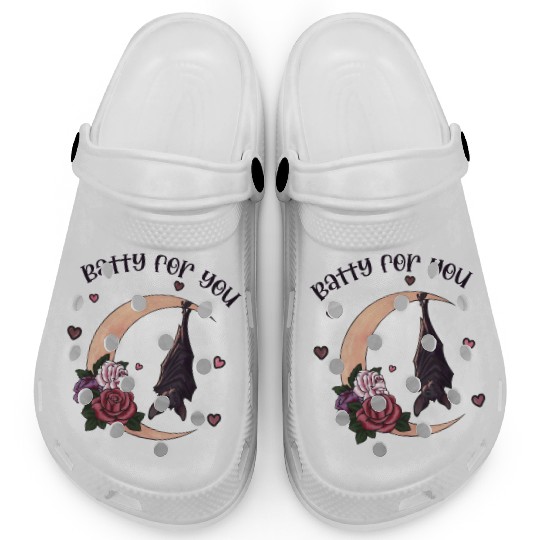 Batty For You, Valentine Retro Clogs