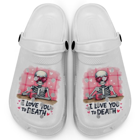 Valentines Retro, Valentine Day Clogs