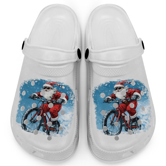 Biker Christmas Clogs