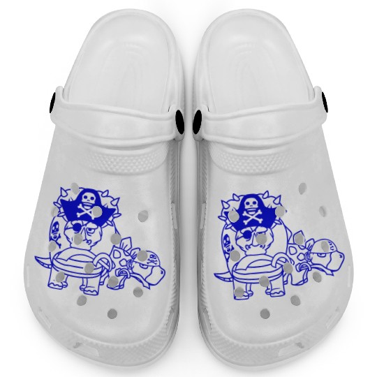Triceratops Stegosaurus 2 Dinosaur Pirates Dinos Clogs