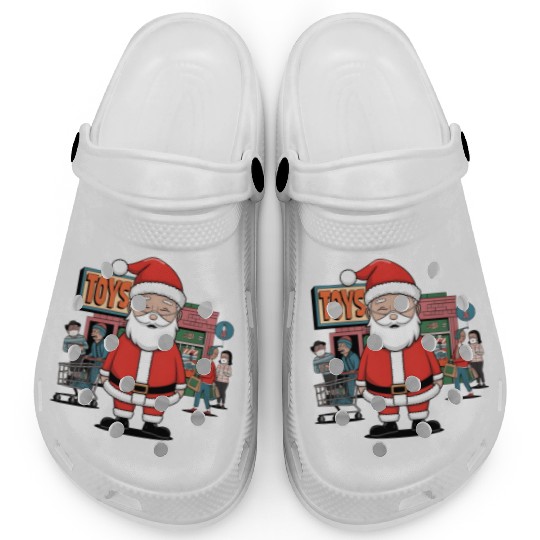 holiday shopping art Clogs