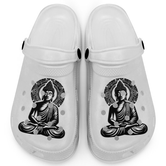 Buddha Yoga Deep Meditation And Calm Centering Clogs