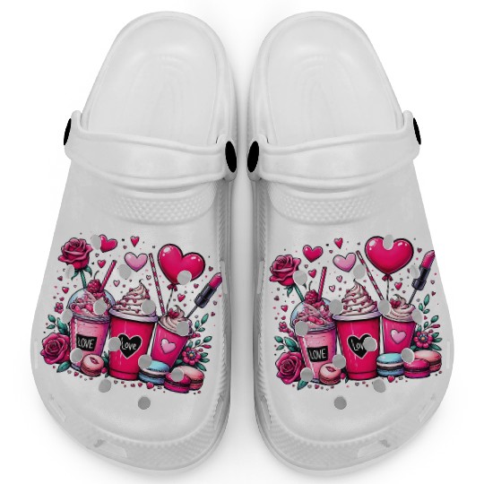 Valentines Day, Valentine Retro Clogs