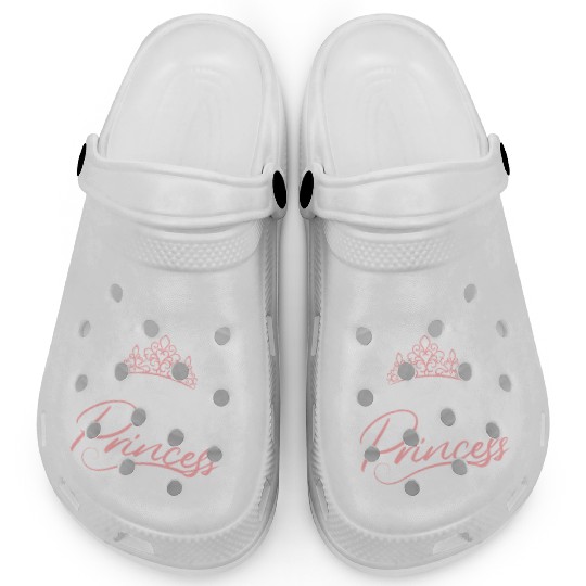 Girl Hurling Princess Clogs