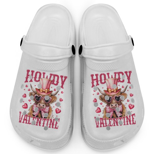 Howdy Valentine Clogs
