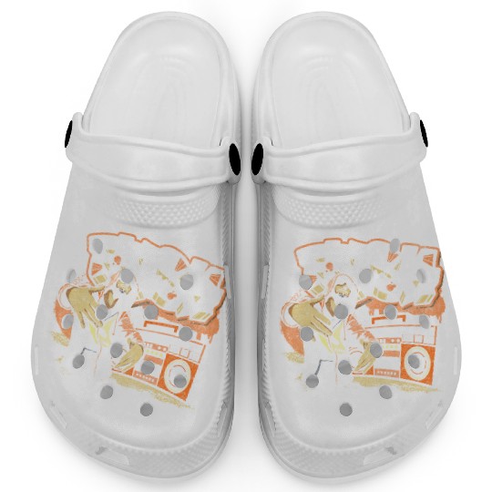 Spray Can Subway Streetwear Striking Clogs