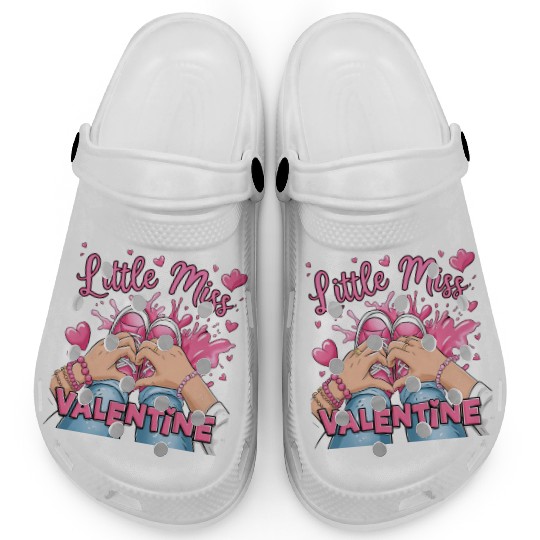 Little miss Valentine Clogs