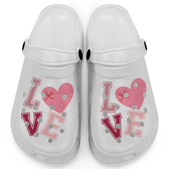 Valentine Day, Valentine Retro Clogs
