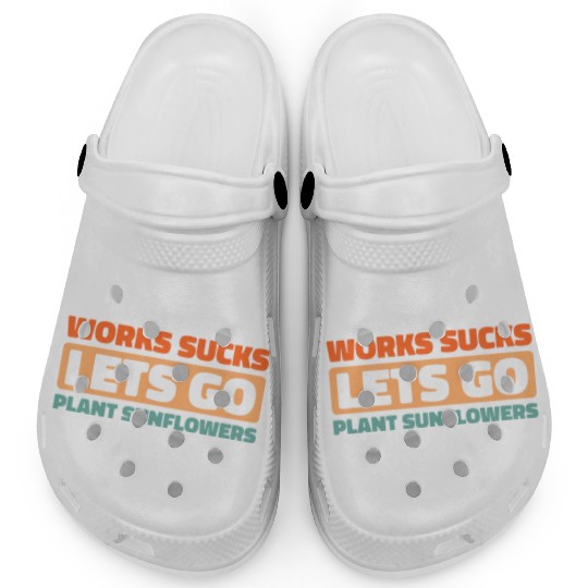 Sunflower Gardening Clogs