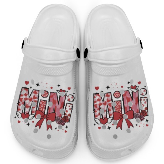 Valentines Retro, Valentine Day Clogs