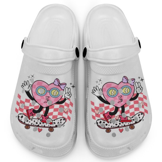 Mama Groovy Heart Clogs