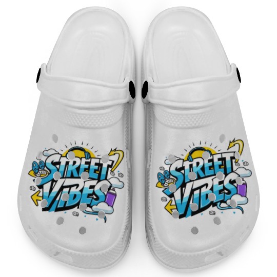 Street Vibes Clogs: Urban Art & Youth Energy